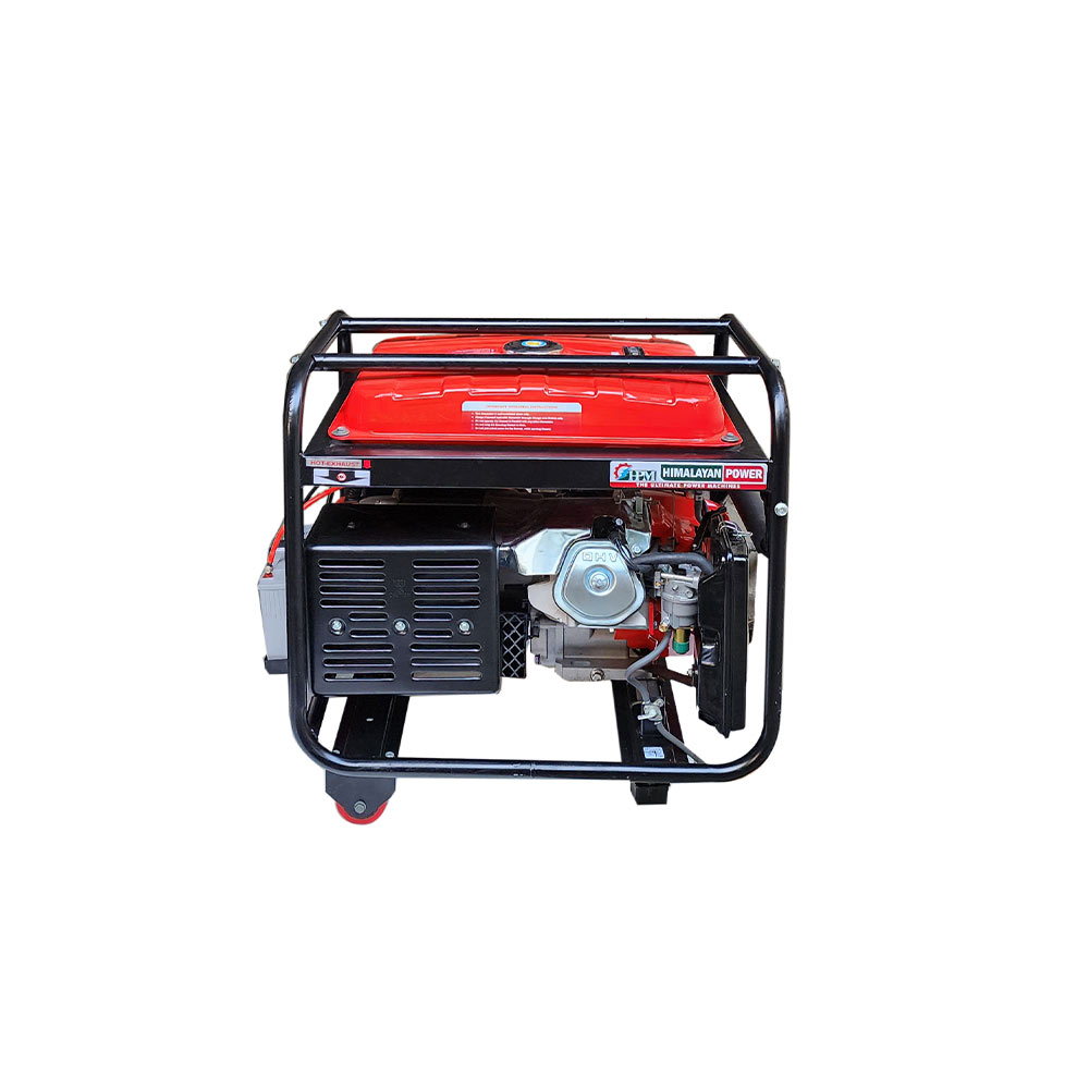 5.5 KVA smart light weight Portable Generator, Petrol Run, Recoil & Self Start Model HP-6500E